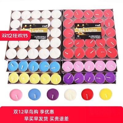 100pcs smokeless candles Boil tea candle tealight lights蜡烛
