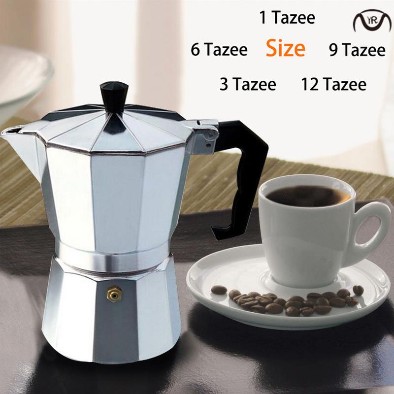 Coffee Maker Aluminum Mocha Espresso Percolator Pot Coffee