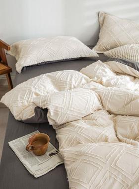 cotton quilt duvet cover pillow cases bed sheets set 四件套