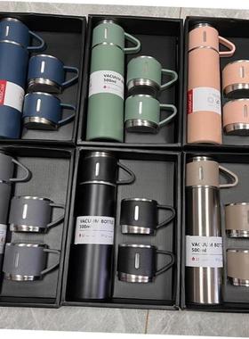 Hot Water Bottle500ML Stainless Steel Vacuum Flask Gift Set