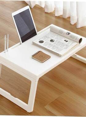 dormitory bed desk laptop table of the tray table folding