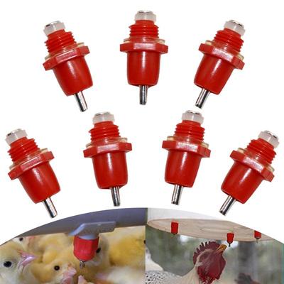 Chicken Waterer Nipple Drinkers Quail Pigeon Bird Waterer Ni