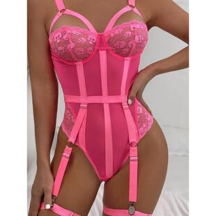 Fun lingerie Women's sexy one-piece lace lingerie