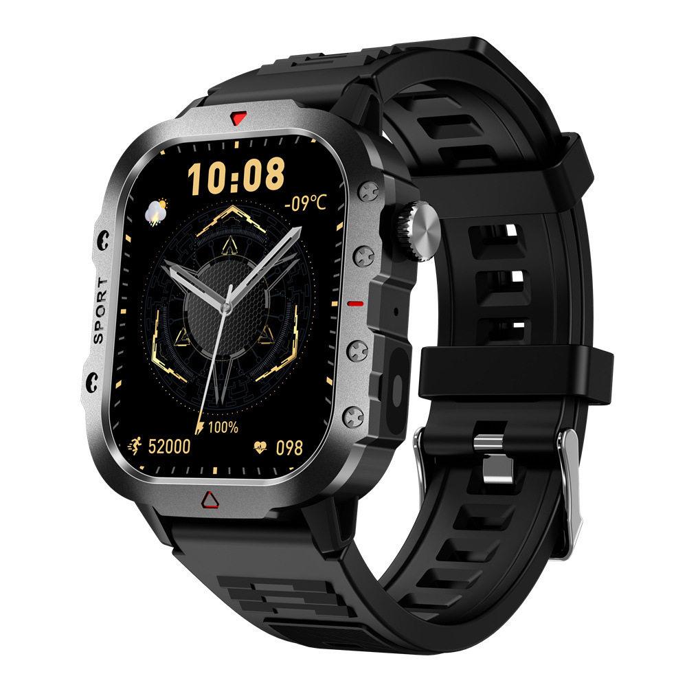 2025h11 Smart Watch With Flashlight Ultra Call Information R - 实物图