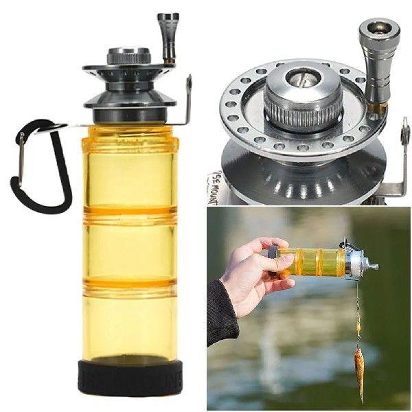 Outdoor Fishing Bottle Lure Hook Storage Bottle Outdoor