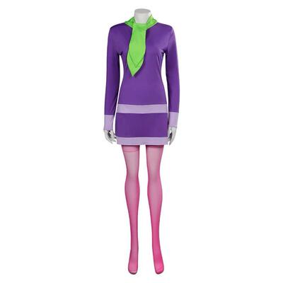 Daphne Blake Cosplay Costume Adult Female Girls Fantasia