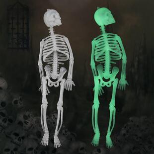 Halloween decorations horror glowing skeleton skeletons 万圣