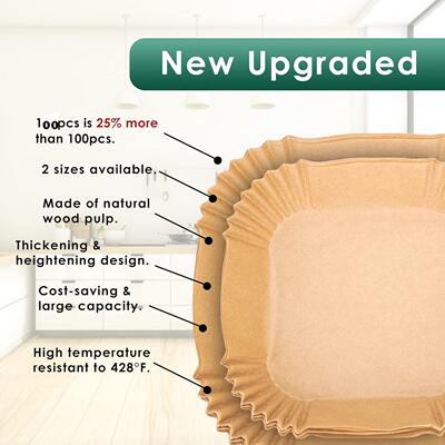 Air Fryer Paper Liners Parchment Paper, Air Fryer Disposable