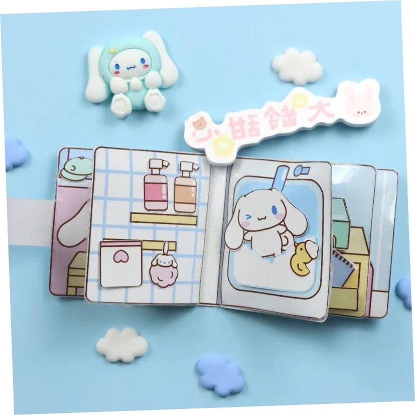 Sanrio Pachacco Cinnamoroll Homemade Diy Quiet Toy Book Knea