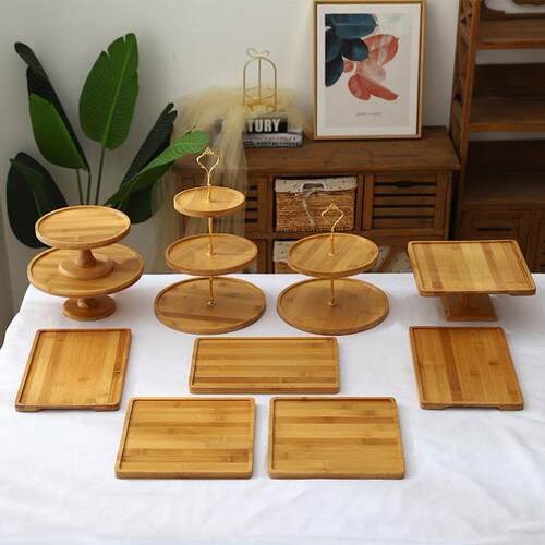Cake Stand Dessert Cupcake Pastry Candy Display Plate Holder