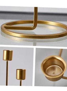 nordic candlelight dinner prop candlestick candle holder