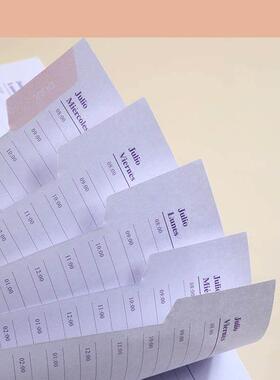 2025 English Calendar Book 365 days planner Creative Diary