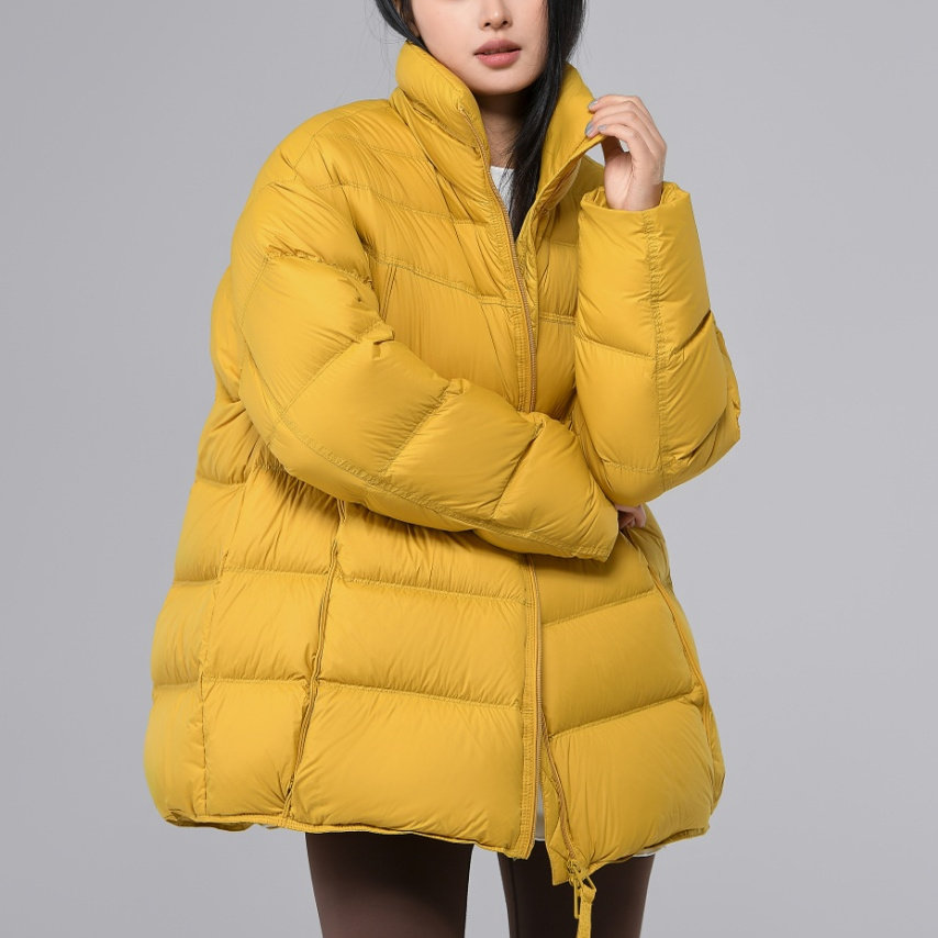 加厚立领中长款羽绒服女2025冬季新款韩版宽松90鸭绒百搭保暖外套,女装/女士精品,羽绒服,淘宝优惠券,粉丝福利购,淘宝优惠卷