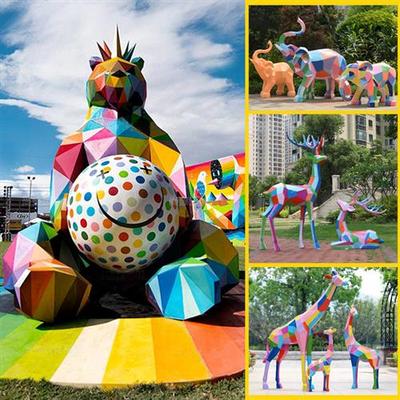 大型玻璃钢雕塑定制厂家卡通人物形象IP户外商场门口园林景观雕塑