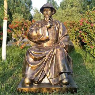 玻璃钢雕塑定制人物雕塑仿铜民俗寓言故事商业街摆件户外园林装饰