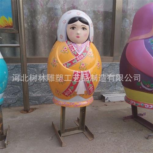 卡通仿真人物玻璃钢雕塑游乐园商场公园园林景观玩偶摆件