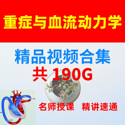 重症视频课程机械分析ecmo培训