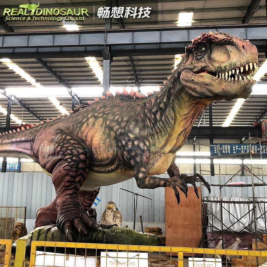 仿真恐龙大型动物模型景区广场户外园林雕塑美陈摆件电动霸王龙
