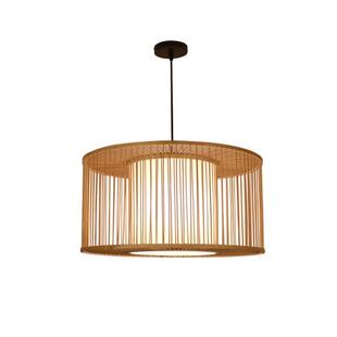 新中式 会所禅意茶馆竹灯 餐厅吊灯酒店餐馆包厢大气灯具东南亚日式