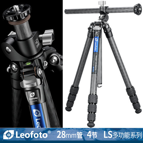 leofoto三脚架微单相机摄影横置