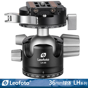 徕图Leofoto 36LR 36PCL 低重心双开口双全景夹座专业球形云台