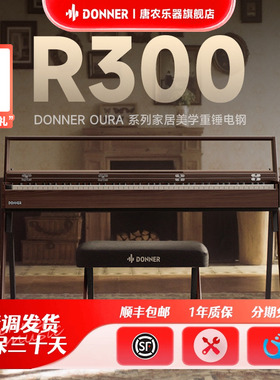 唐农（DONNER）OURA R/S300 系列电钢琴电子琴进阶专业重锤88键