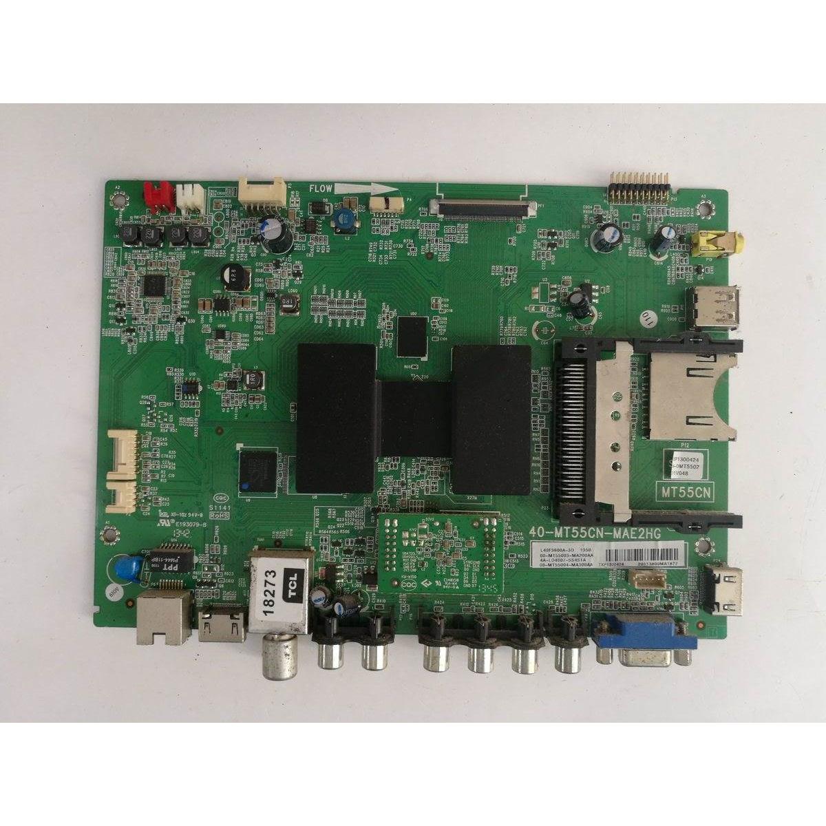 TCL L48/55F3600A-3D D65F351主板 40-MT55CN-MAE2HG