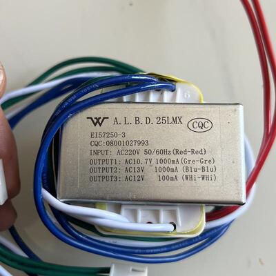 空气能热泵热水器变压器A.L.B.D.25LMX。EI57250-3