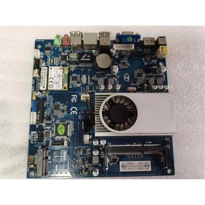 智傲 ZA-1900AC1 J1900 四核 超薄迷你一体机 收银机主板 lvds