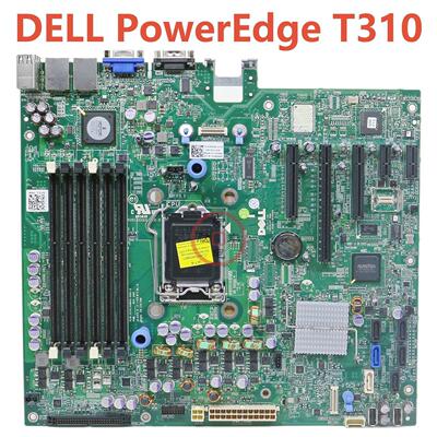 全新戴尔DELL PowerEdge T310 塔式服务器主板 3WNWR 1156针 DDR3