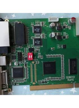 LED大屏幕发送卡 全彩屏发送卡LINSN灵星雨TS801D发送卡