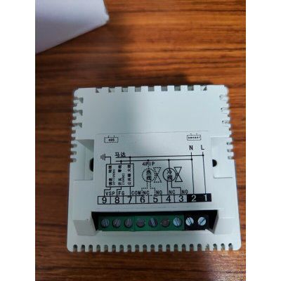 新品中央空调温控器开关控制面板水机0-10V无极调速直流无刷特灵