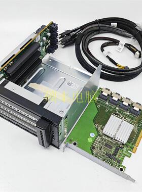 全新戴尔DELL PE R720 R820 PCIE 4口SAS阵列卡86M4K 8MW60 MRKJK