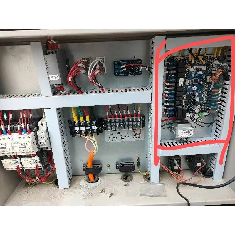 欧思丹热泵显示屏SL108s-SL1628-CW-XG2-JUN23N010主板LS1628-CW2