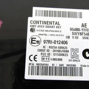 95480-1W023 现代进口新胜达IX35索纳塔八领翔福瑞迪点火开关PDM