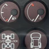 纯拆车件 77仪表总成里程表组合仪表盘原装 适配三菱帕杰罗V73