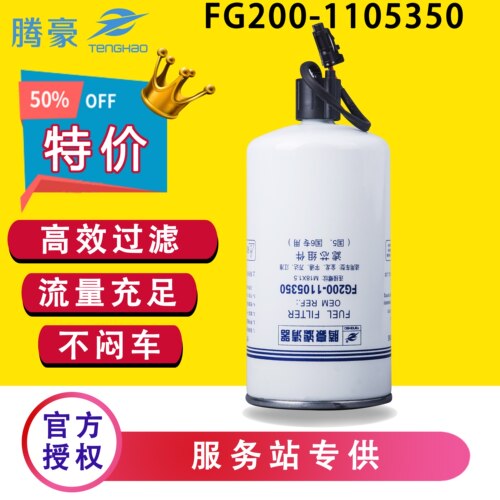 FG200-1105350柴油滤芯适配玉柴