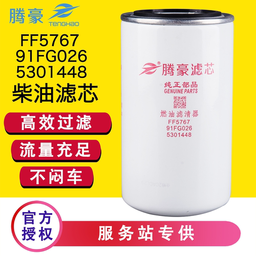 东风天龙乘龙柴油滤芯FF5767