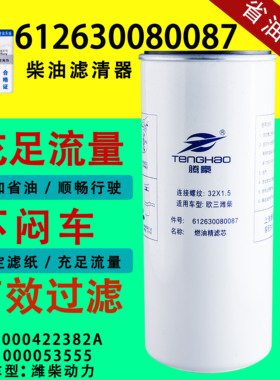 612630080087柴油滤芯WBF220 BF9817 1000422382 CX1023精滤清器