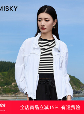 旗下芬岸女装专柜同款夏季时尚休闲百搭防晒外套XM1C4004