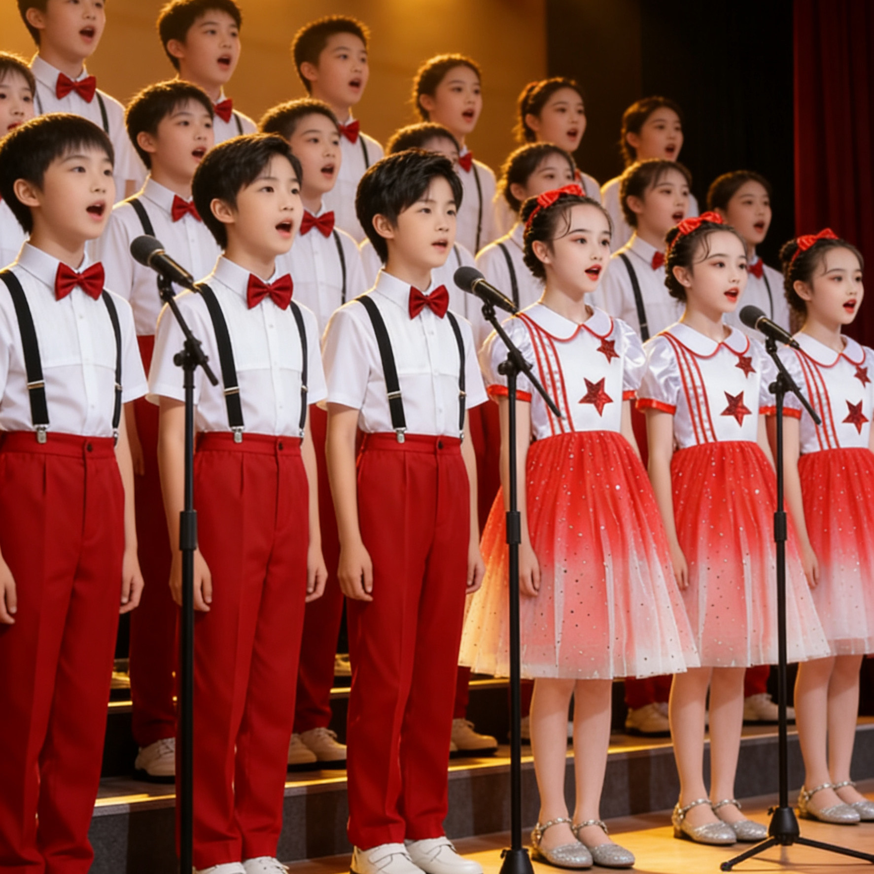 儿童演出服蓬蓬裙女童舞蹈纱裙