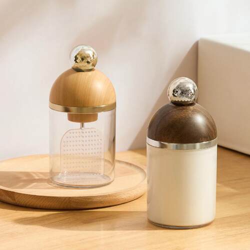 新款电动洗面奶起泡器创意仿木纹打泡器家用沐浴洗头自动发泡