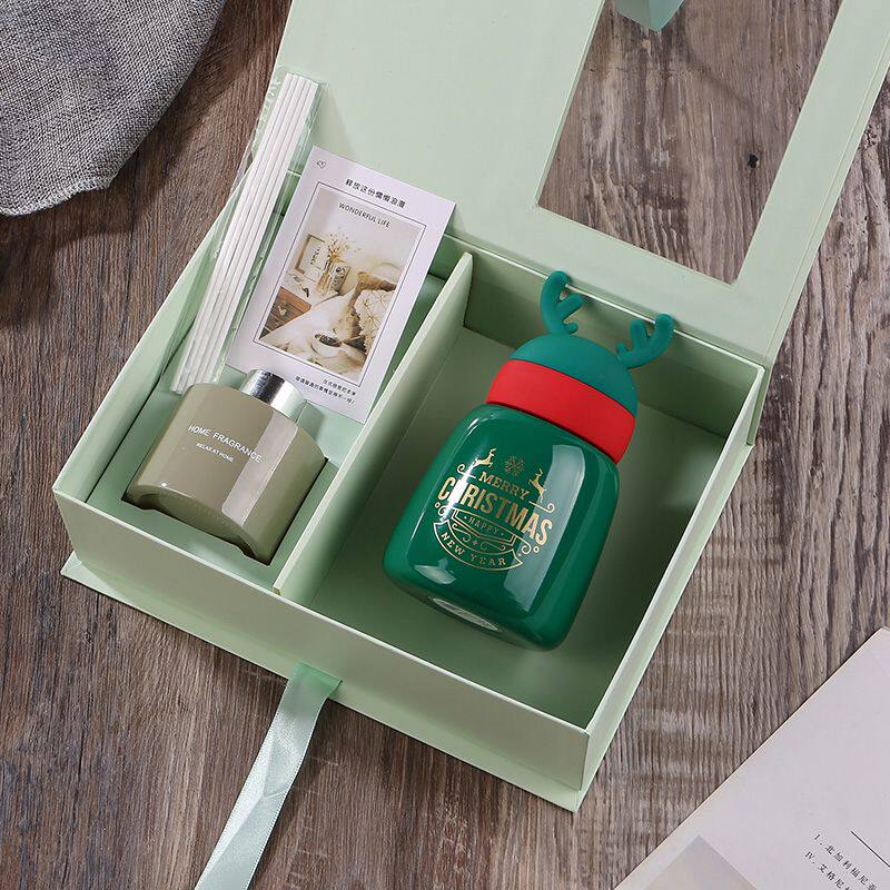 圣诞节礼物香薰礼盒高级感超好看送闺蜜男女朋友围巾实用礼品套装