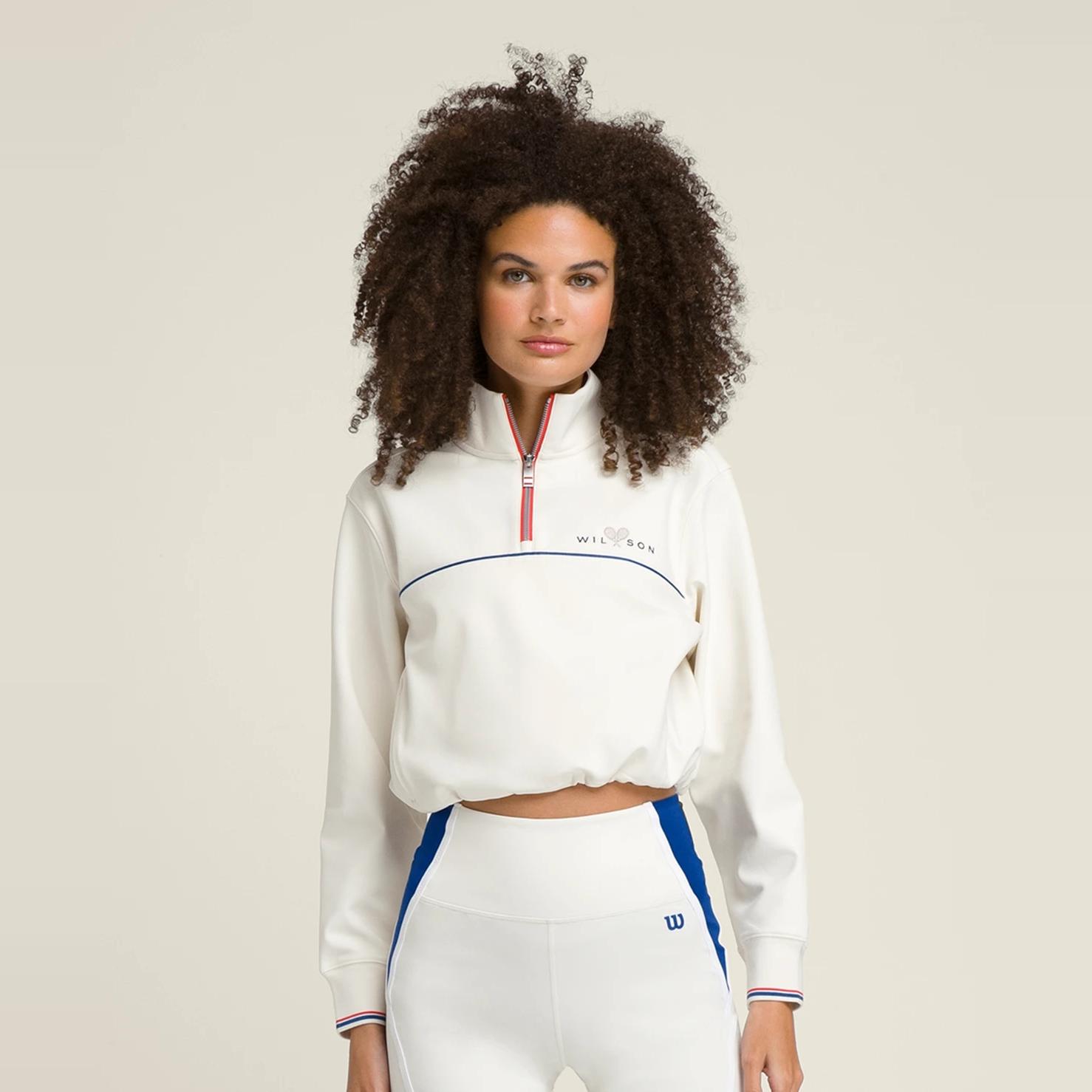 代购Wilson davenport heavyweight popover威尔胜女子网球长袖