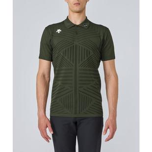 DESCENTE 迪桑特男运动T恤透气吸汗防紫外线短袖 针织 Polo衫