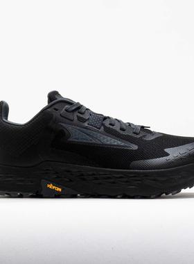 代购Altra男士越野跑鞋防滑耐磨缓震回弹透气速干稳定支撑黑色