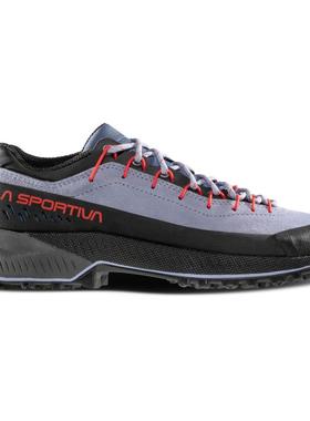 代购LA SPORTIVA女士徒步鞋防滑耐磨支撑性透气皮革合成材料灰色