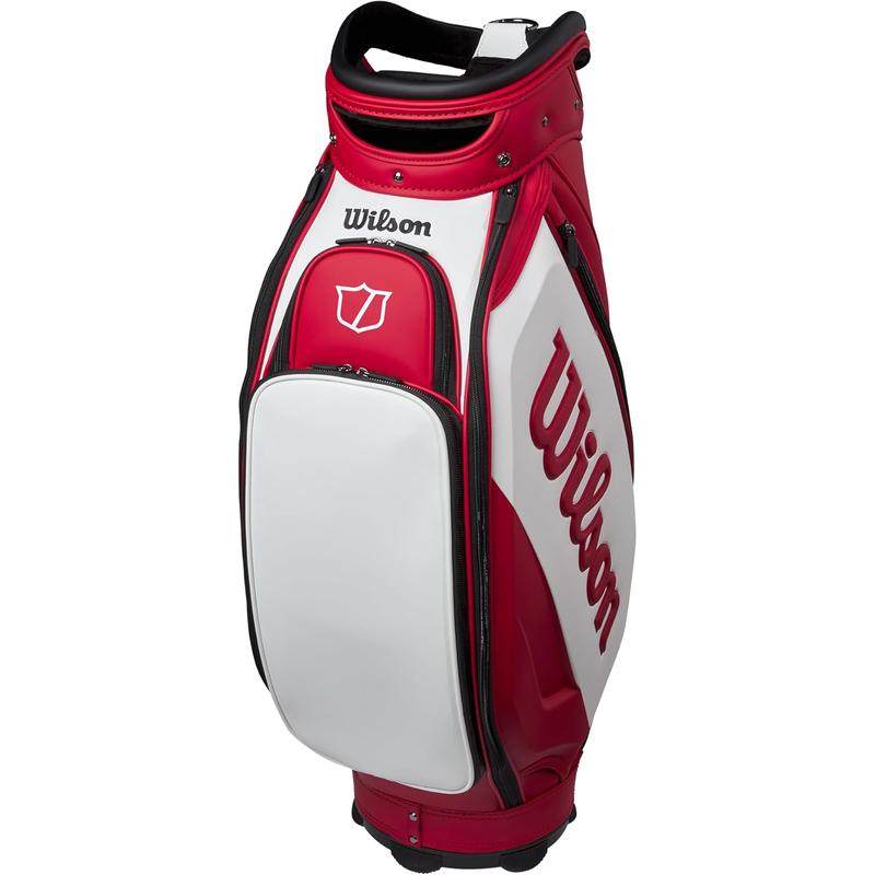代购Wilson威尔胜男女高尔夫球包多口袋设计可调节肩带防水罩,运动/瑜伽/健身/球迷用品,高尔夫球包,淘宝优惠券,粉丝福利购,淘宝优惠卷