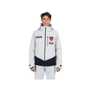 Rossignol金鸡男士 户外外套 冲锋衣防水防风保暖滑雪服连帽长款