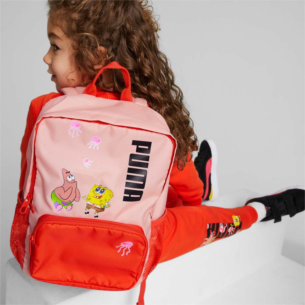 彪马 PUMA X SPONGE BOB BACKPACK 海绵宝宝联名大童双肩背包书包